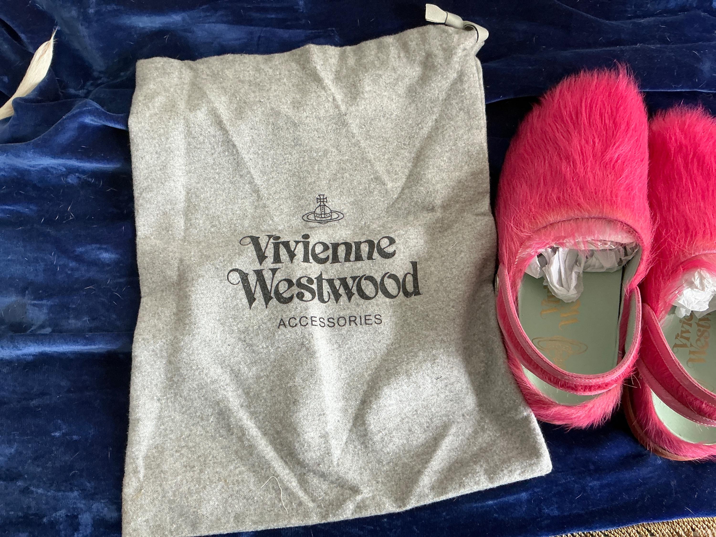 Vivienne Westwood Calf Hair Clogs