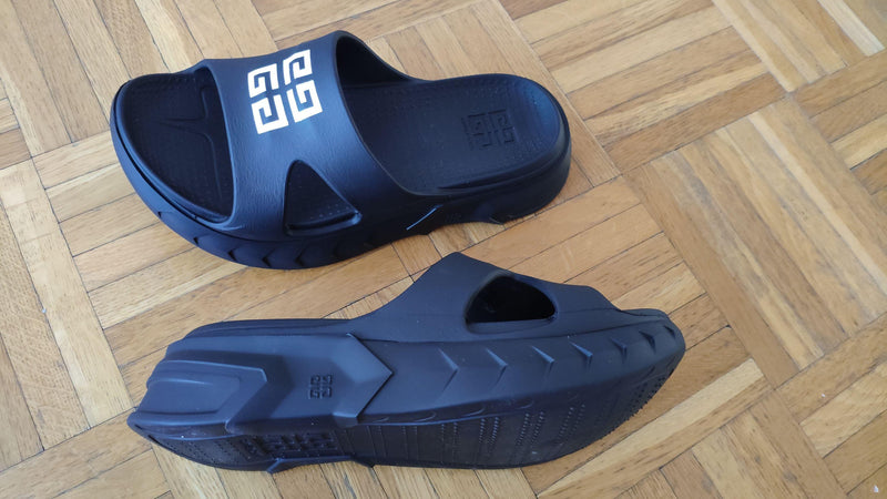 Givenchy Black Marshmallow Slides