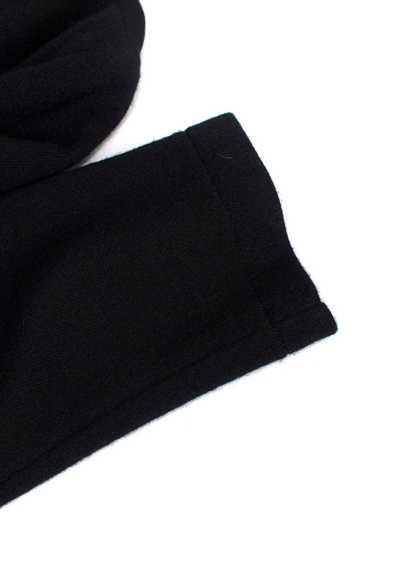 Battistoni Black Cashmere Long Coat