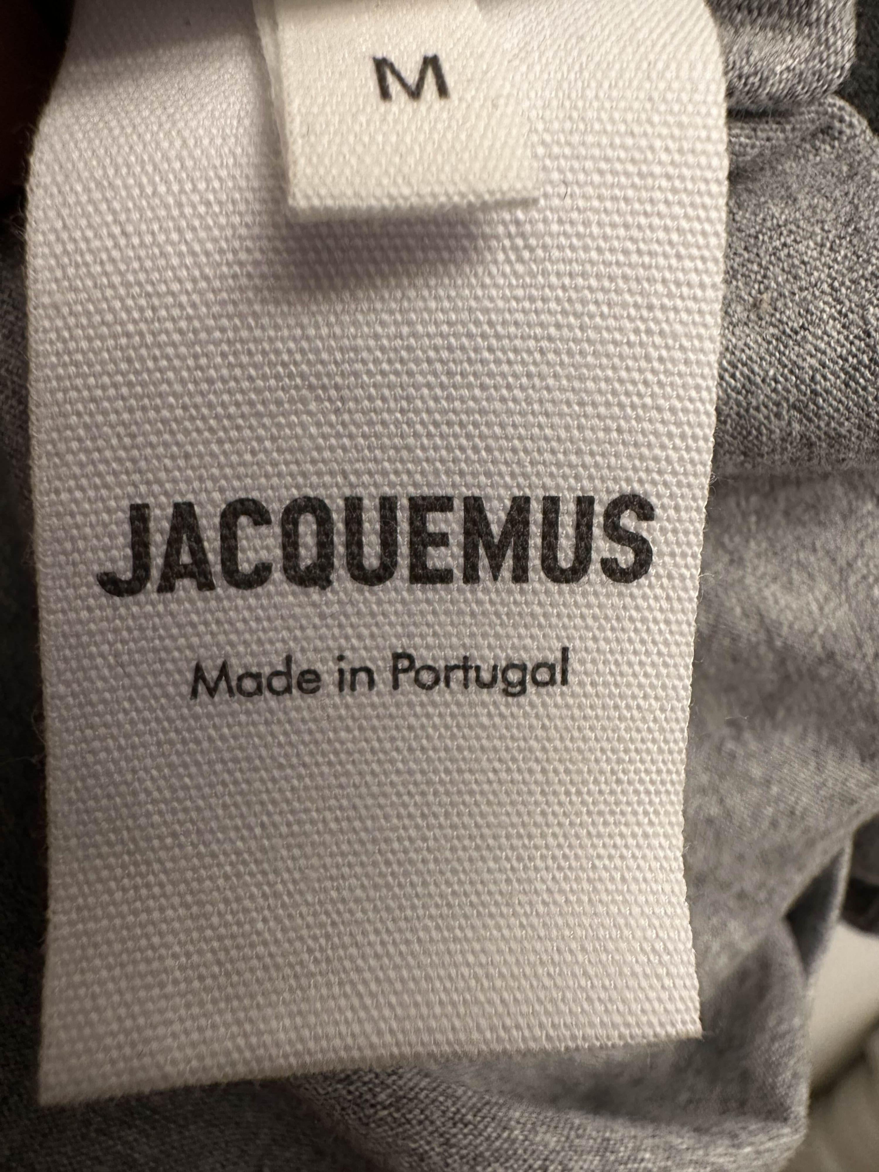 Jacquemus Grey Logo T-Shirt