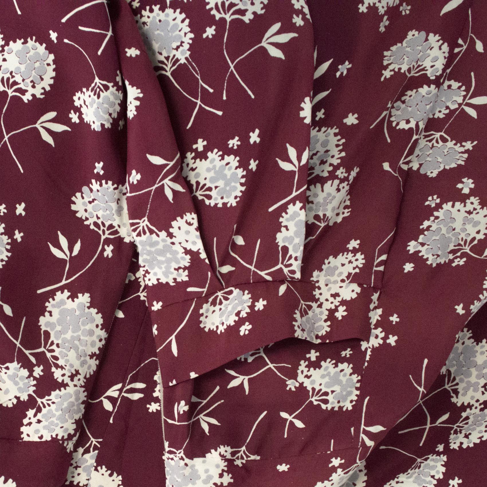 Clothes Pin Red Floral Skirt