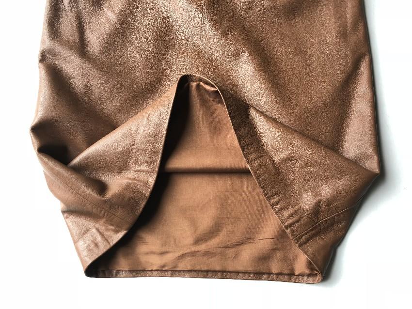 Raoul colorblock leather dress