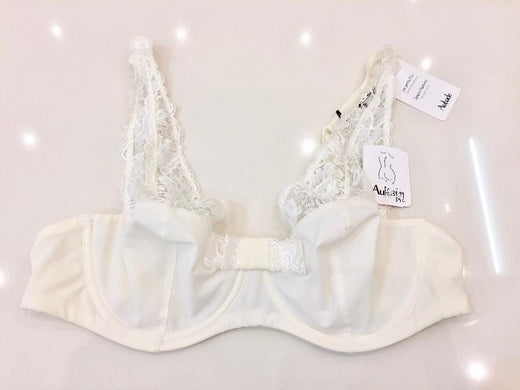 Aubade Ivory Leavers Lace Underwired Bra & Tanga Set