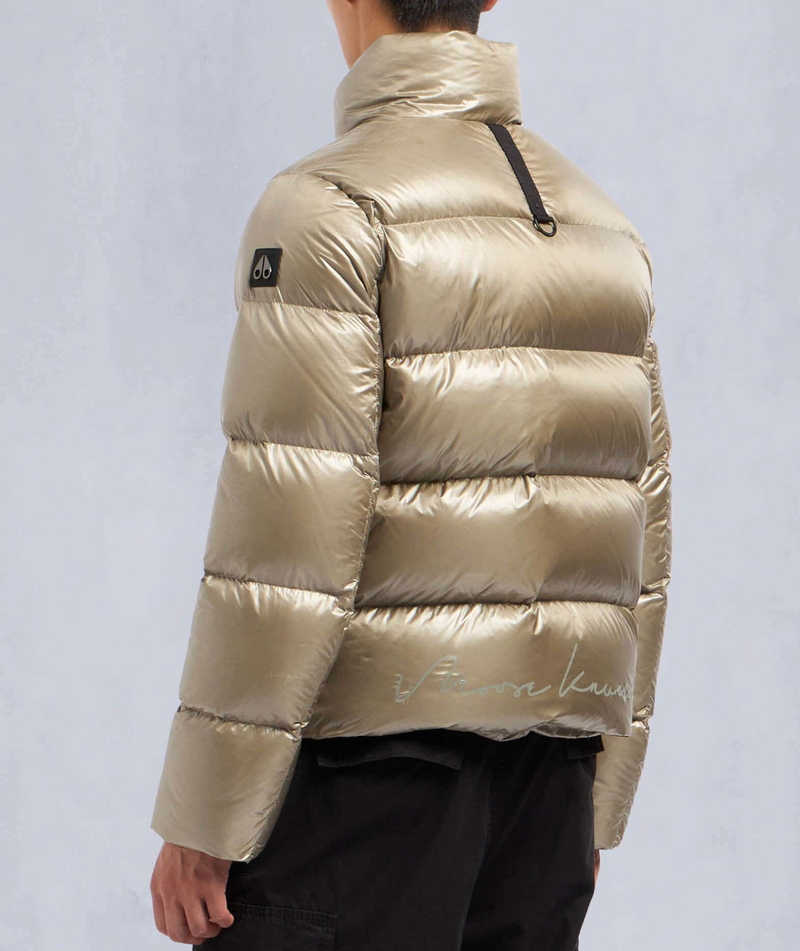 Moose Knuckles Kings Shiny Down Puffer Coat