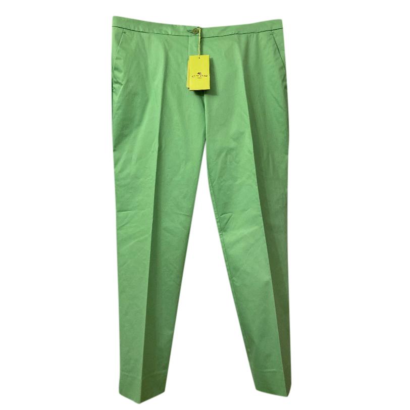 Etro Green Tailored Pants