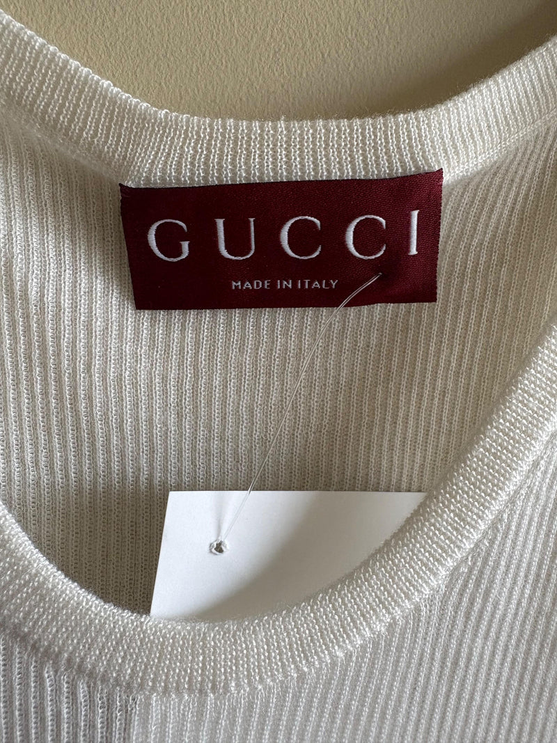 Gucci Cashmere/Silk Blend Vest