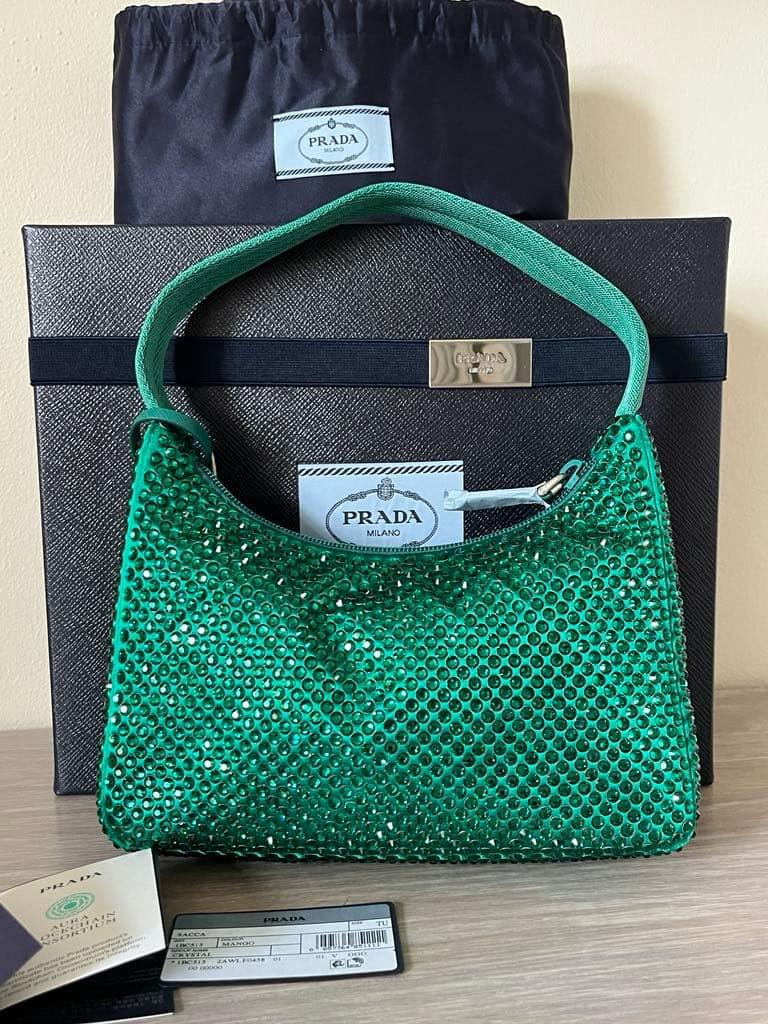 Mango Green Re-Edition 2000 Crystal Bag