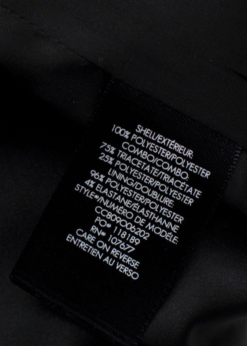 Alice + Olivia Black Andreas Midnight Boucle Jacket