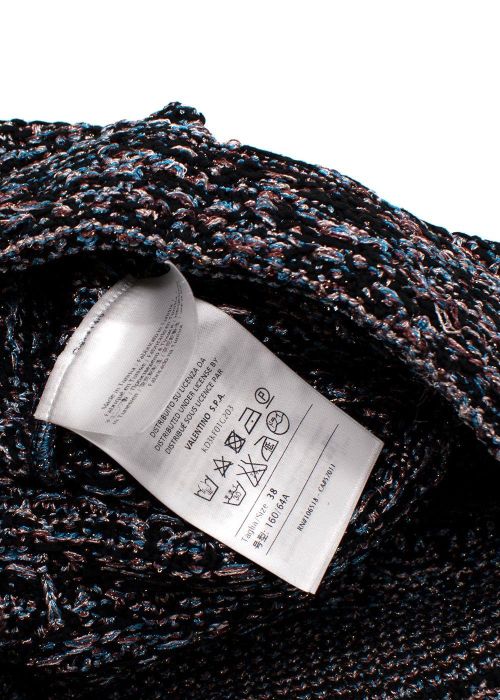 Missoni Black Metallic Soft Tweed  Shorts