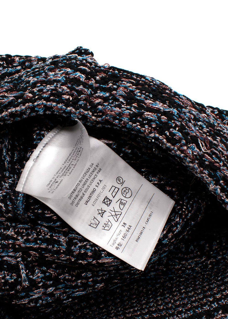 Missoni Black Metallic Soft Tweed  Shorts