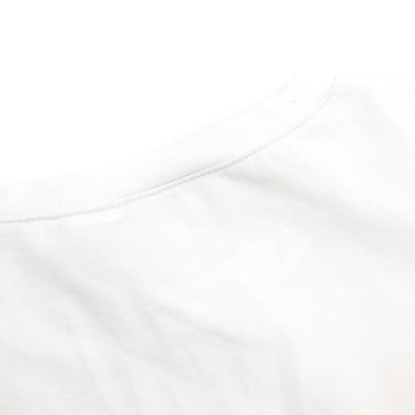 Simonetta Kids Girls Embroidered Sequin Floral T-Shirt