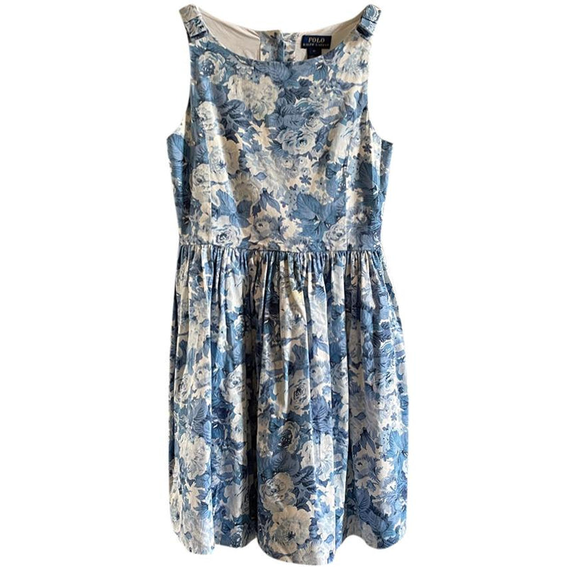 Polo Ralph Lauren Kids 12Y Floral Print Dress