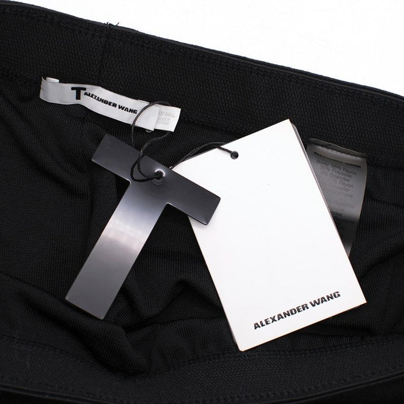 T by Alexander WangSet of two draped & fitted skirts in blue and black