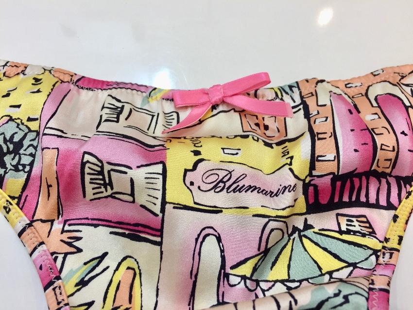 Blumarine Silk Thong