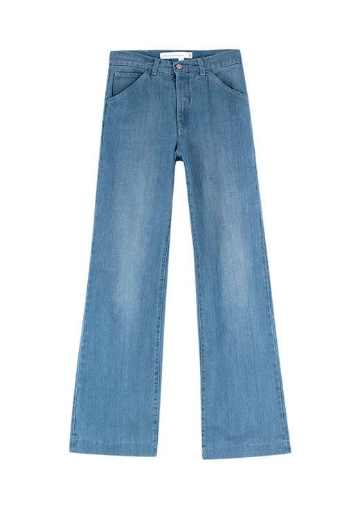 Victoria Beckham High Waisted Wide Leg Jeans