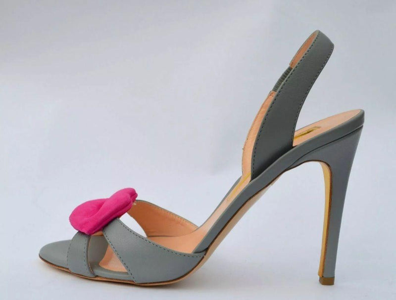 Frisia Graphite Grey Nappa Sandals