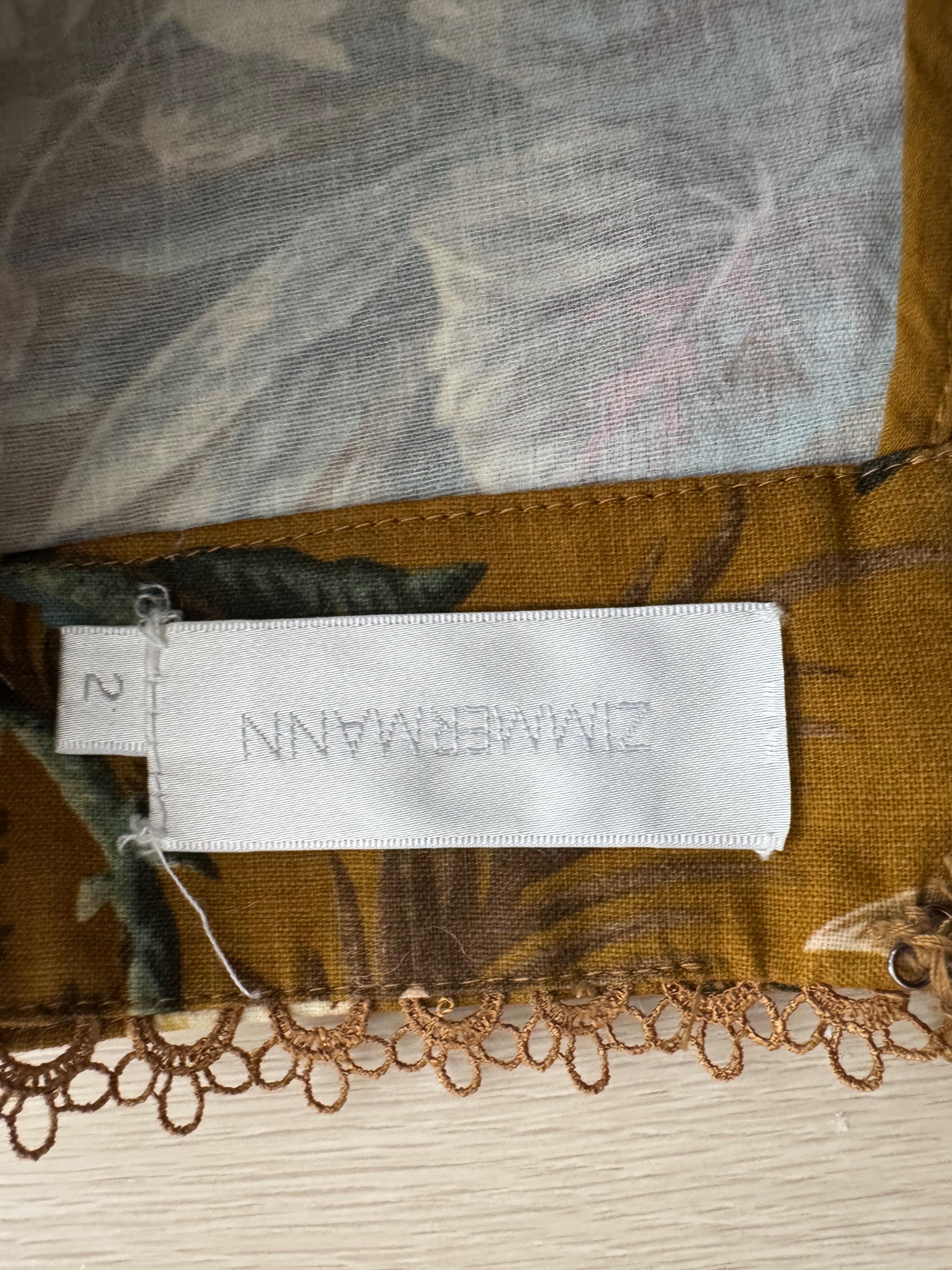 Zimmerman Mustard Tropicale Flutter Shorts