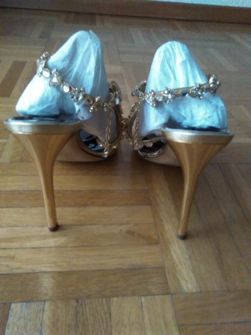 Vicini Embellished Leather Sandals