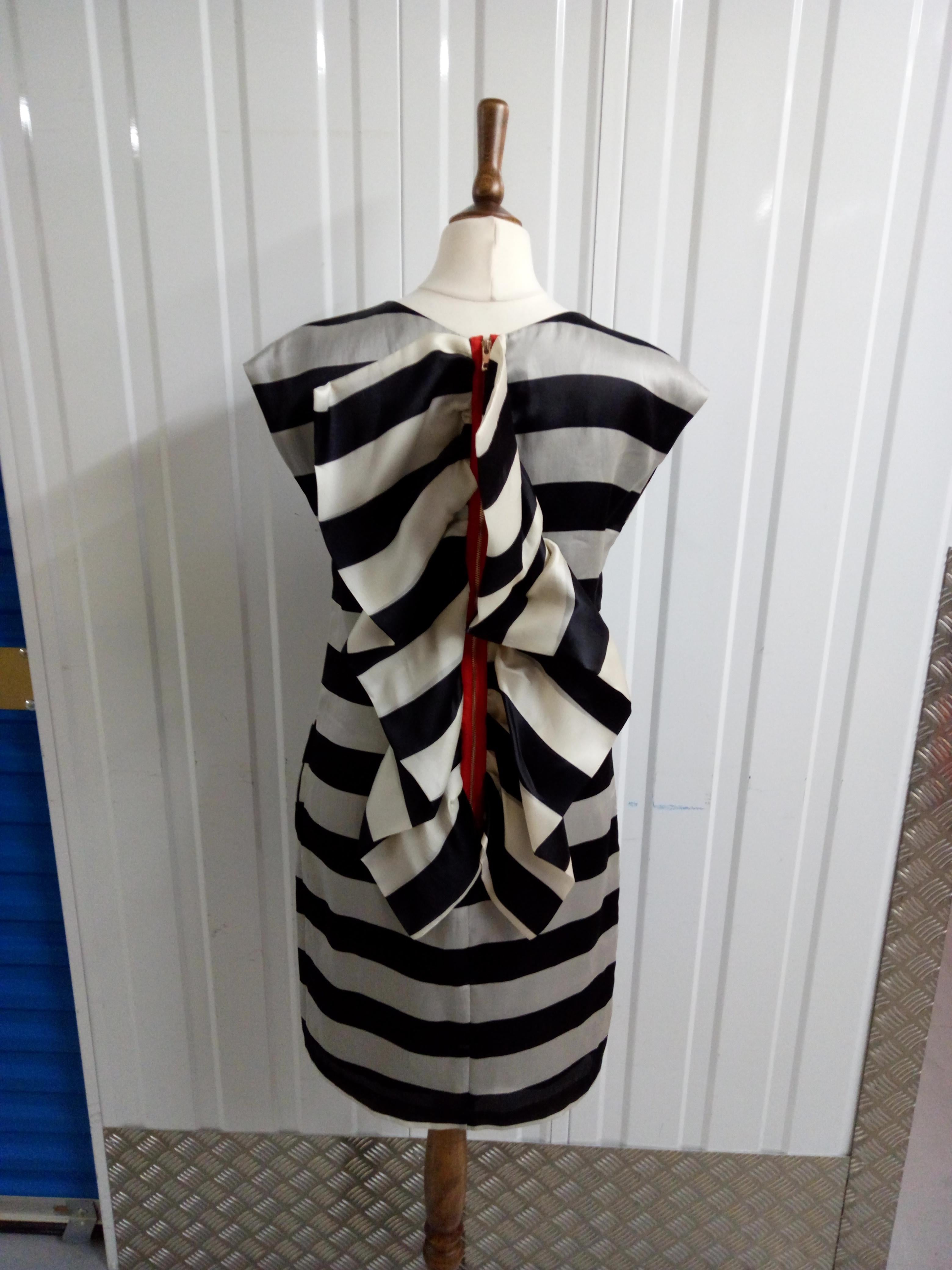 Marni Silk Striped Dress