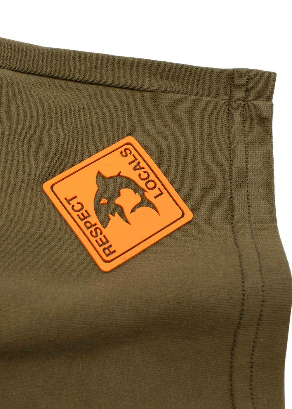 Kid's 4Y Khaki Drawstring Cotton Shorts