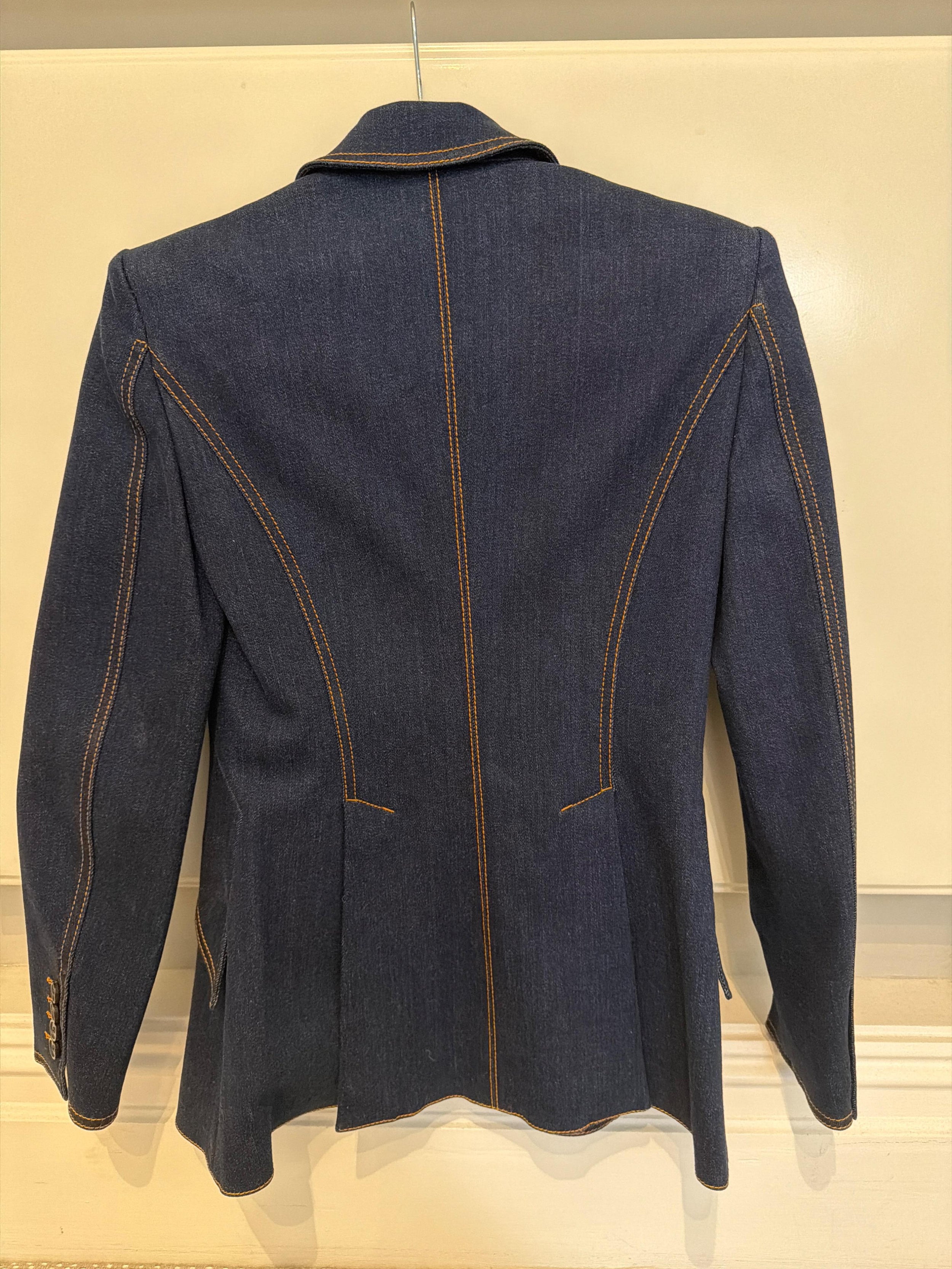 Alexander McQueen Denim Blazer