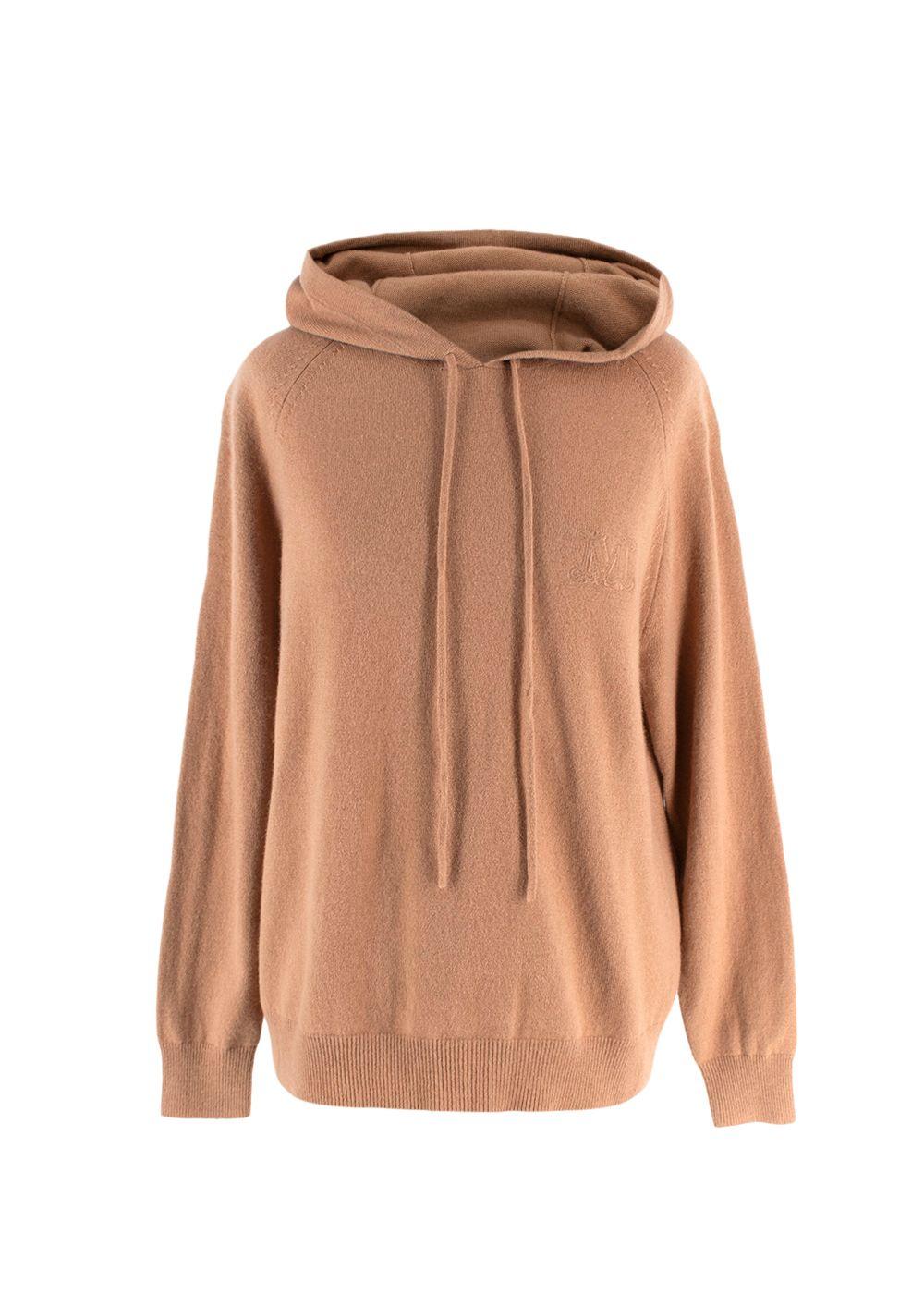 MaxMara Camel Wool Blend Hoodie