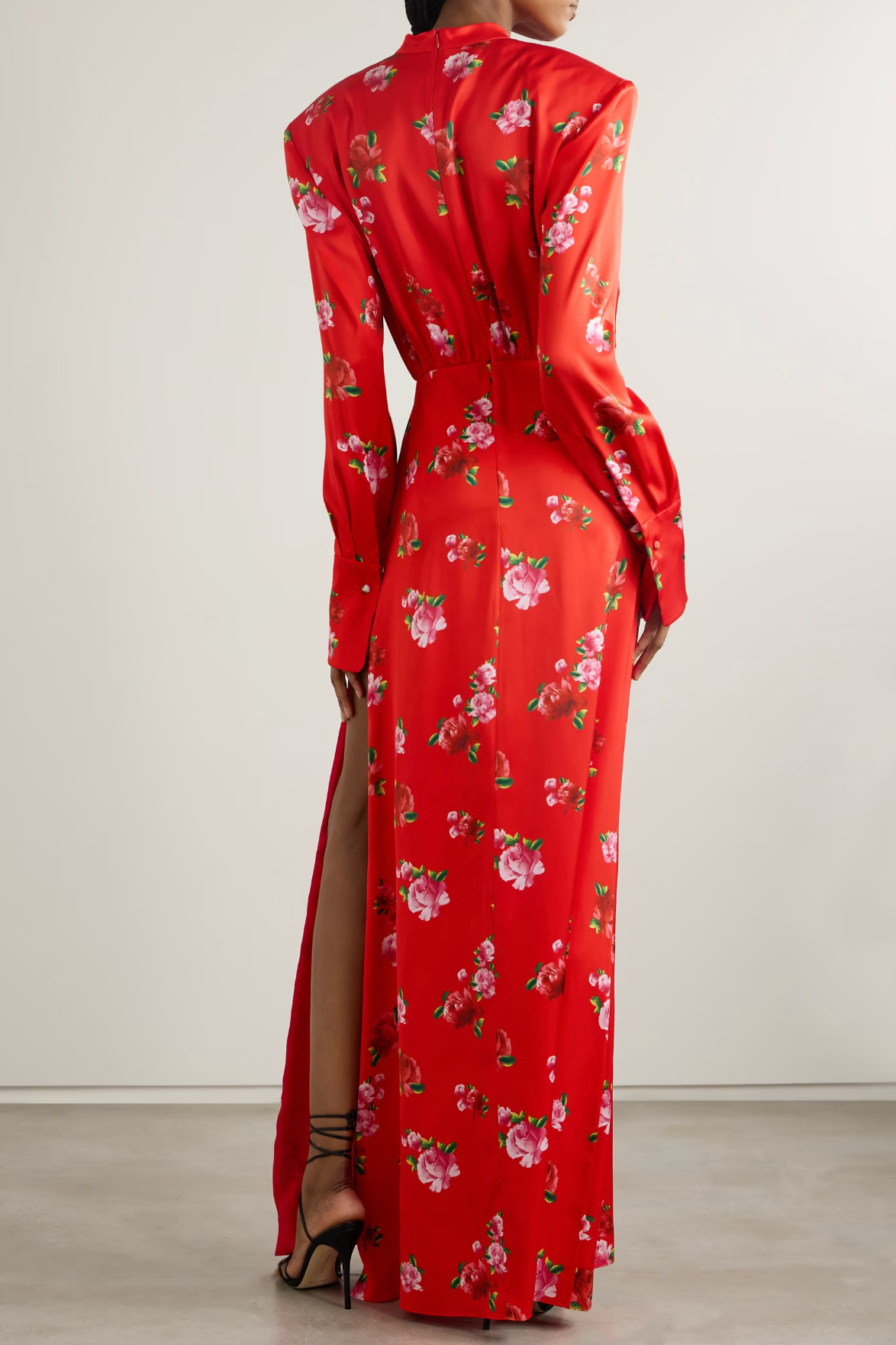 Magda Butrym Floral-Print Silk Maxi Dress