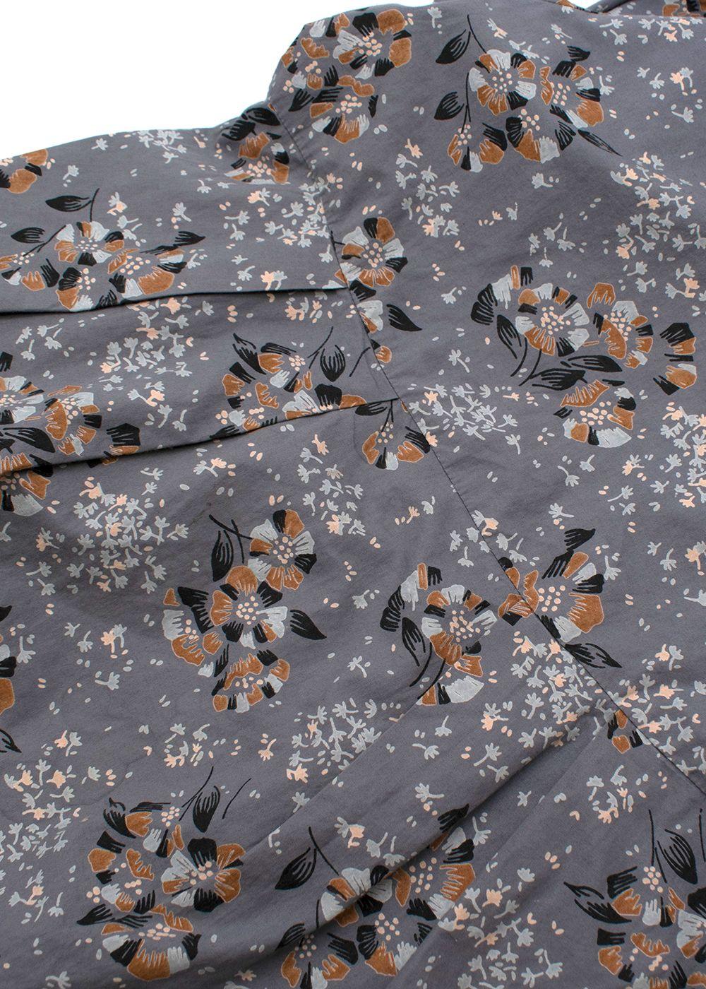 Kids 8Y Grey Printed Blouse