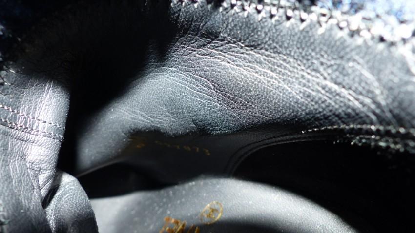 Chanel Blue Cap-Toe Suede Ankle Boots