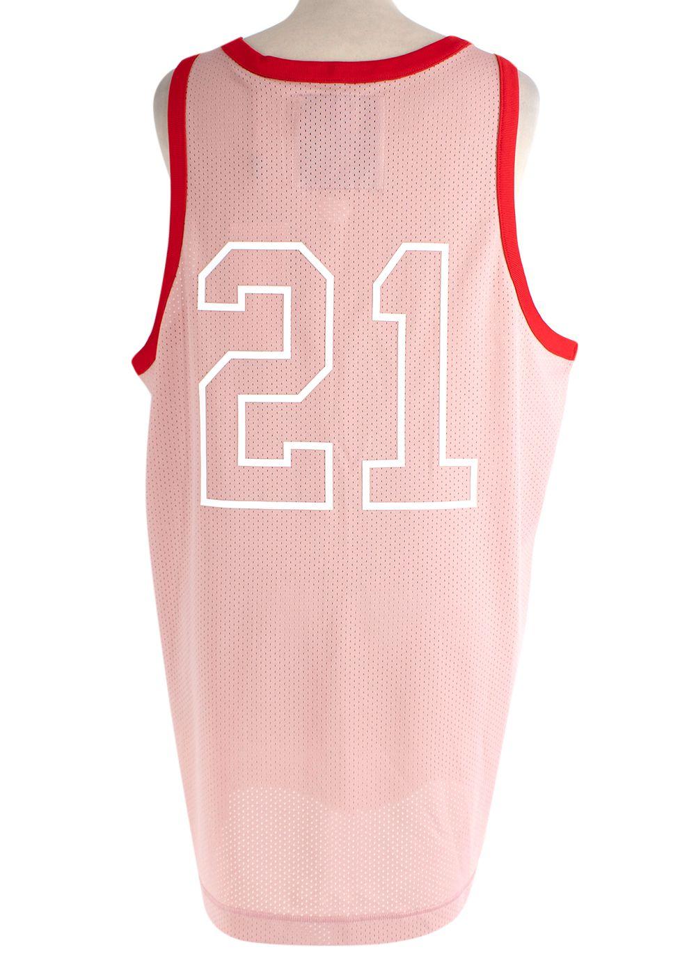 x Russell Athletic Pink Perforated Vest