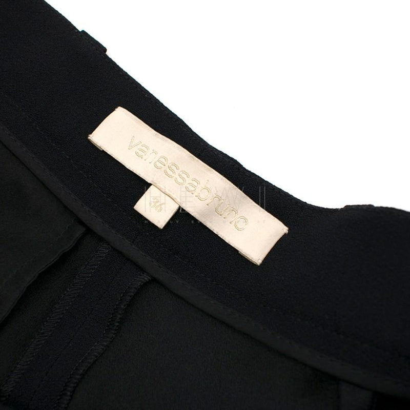 Vanessa Bruno Black Crepe Tailored Trousers