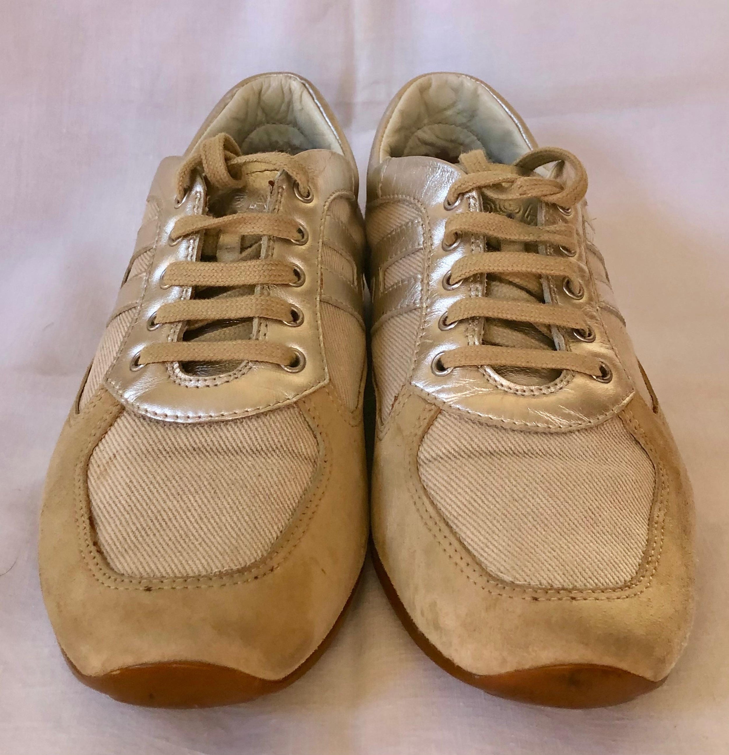 Suede & Leather Sneakers