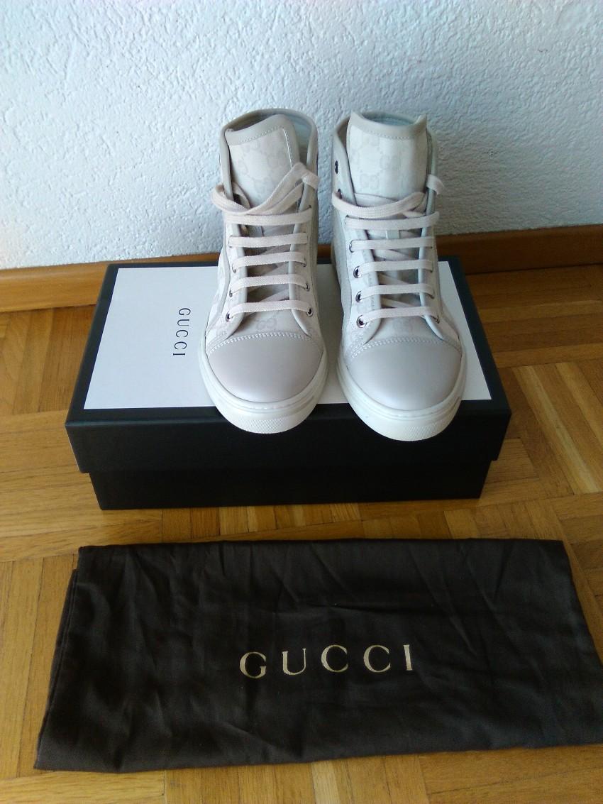 Gucci GG Supreme high-top trainers