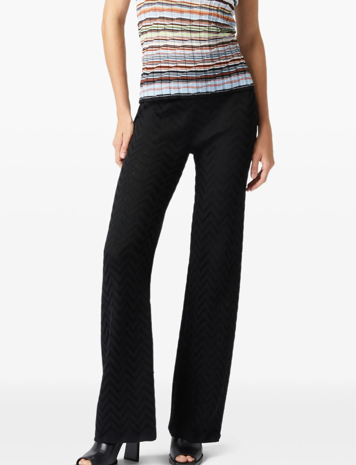 Missoni Black Zigzag Trousers