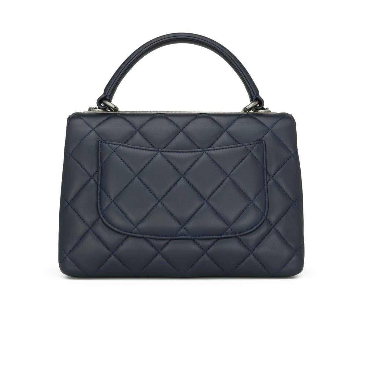 Chanel Midnight Blue Small Trendy CC Single Flap Bag