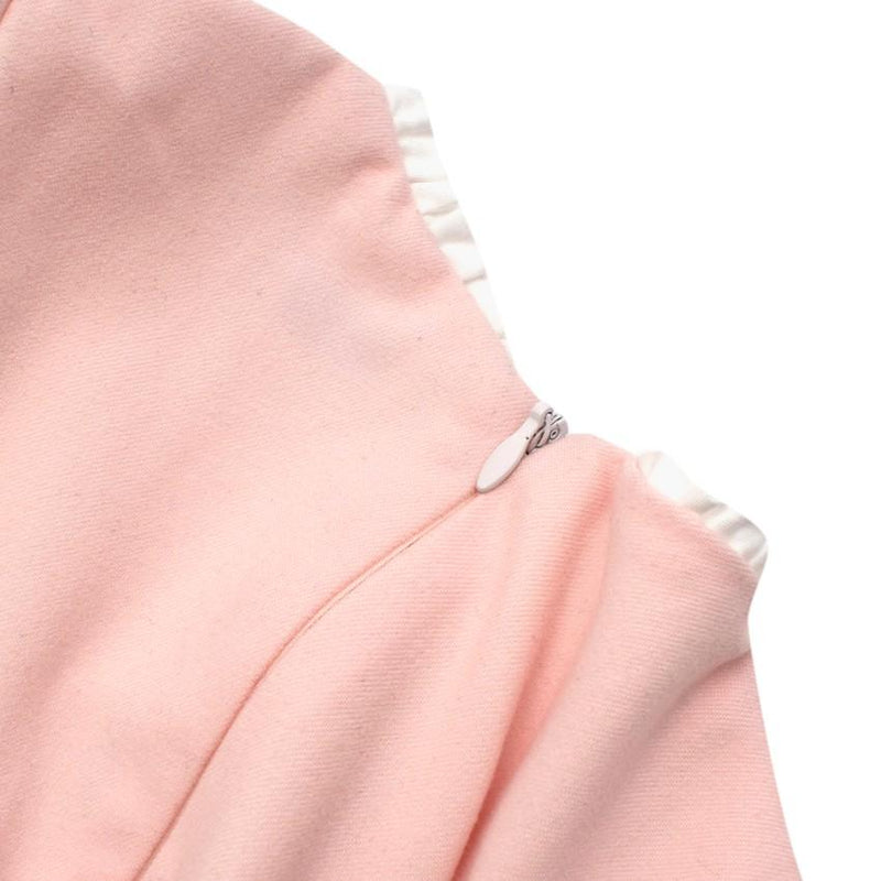 Mayoral Baby Pink House Embroidered Dress