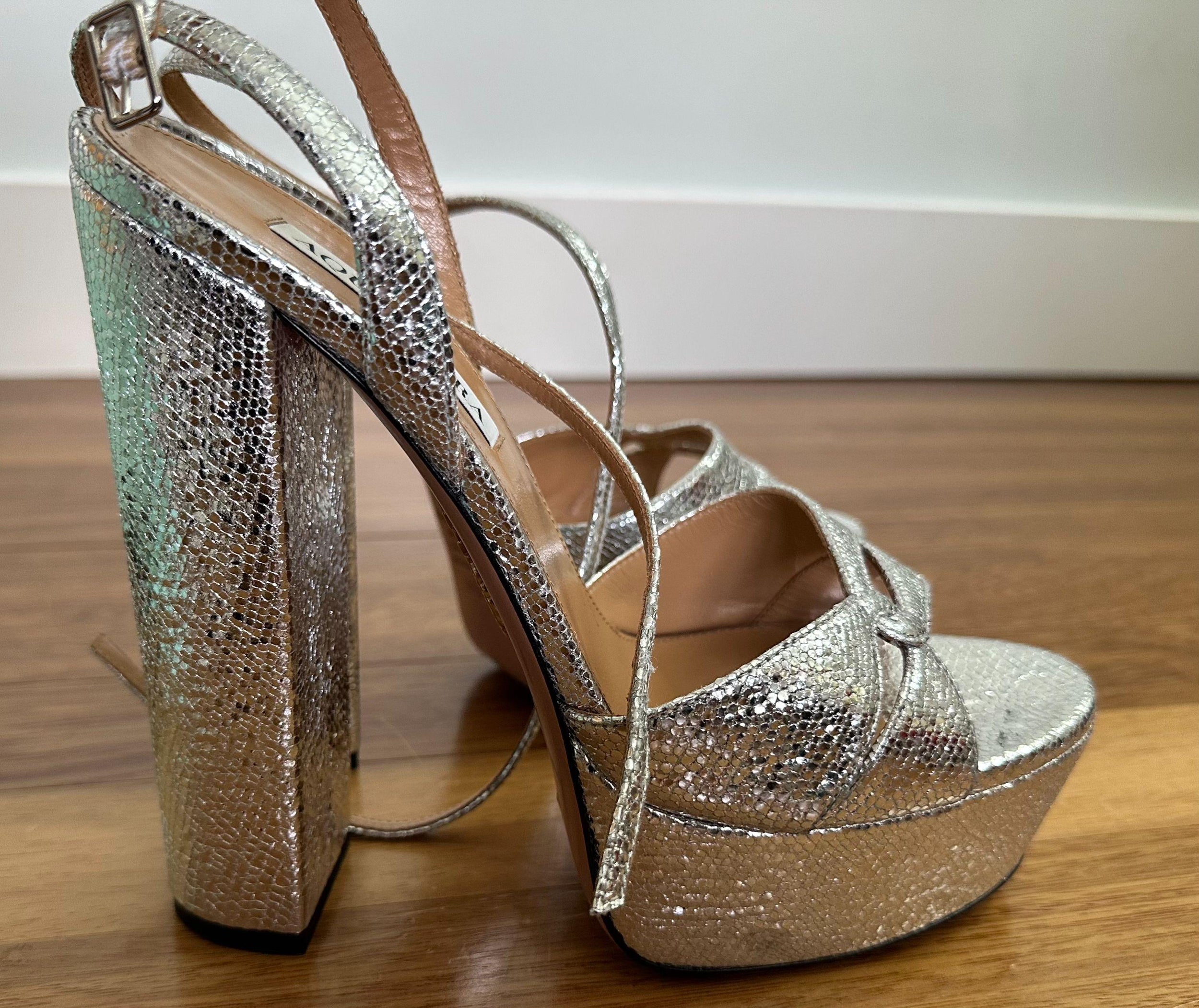 Silver Sinner 140 Sandals