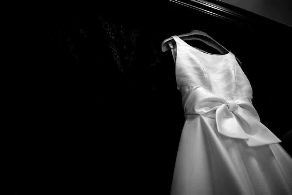 White Faith Silk Magnolia Bridal Gown