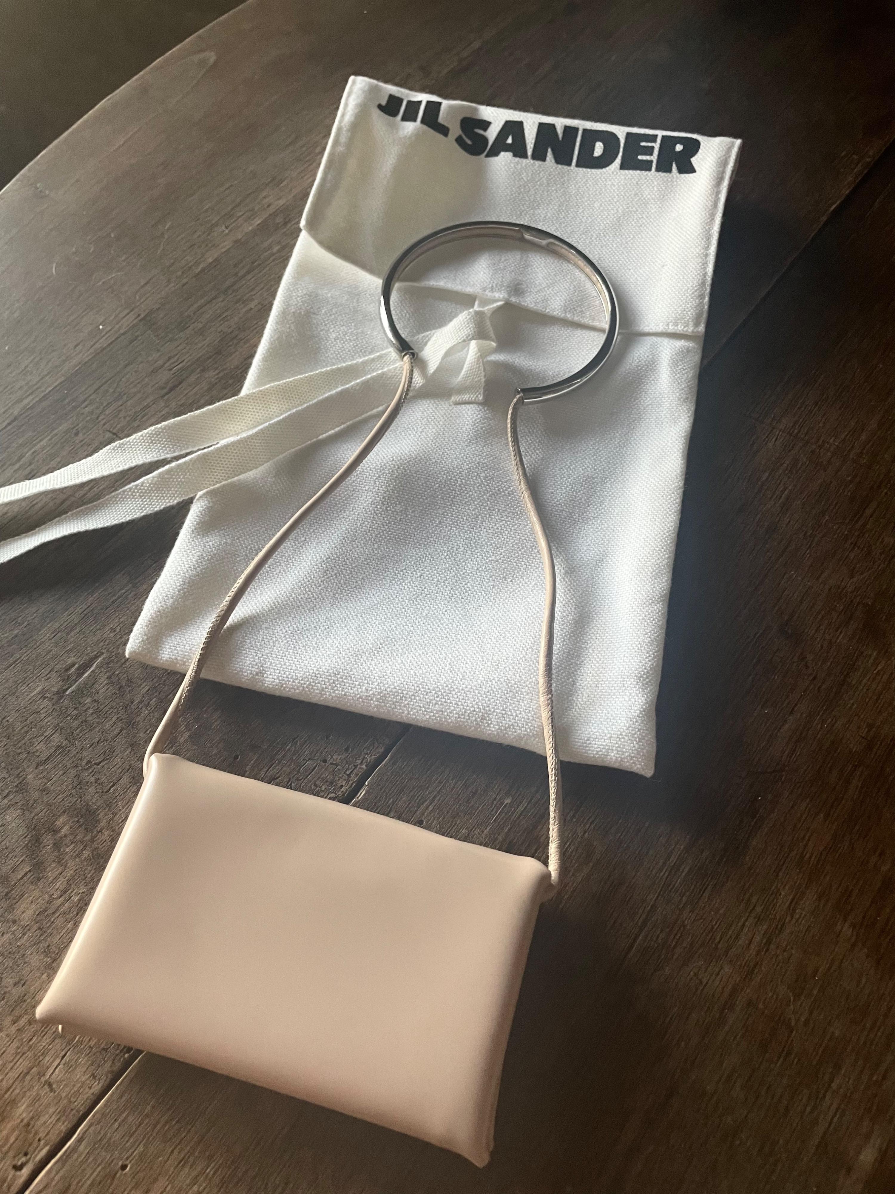 Nude Leather Bracelet Bag