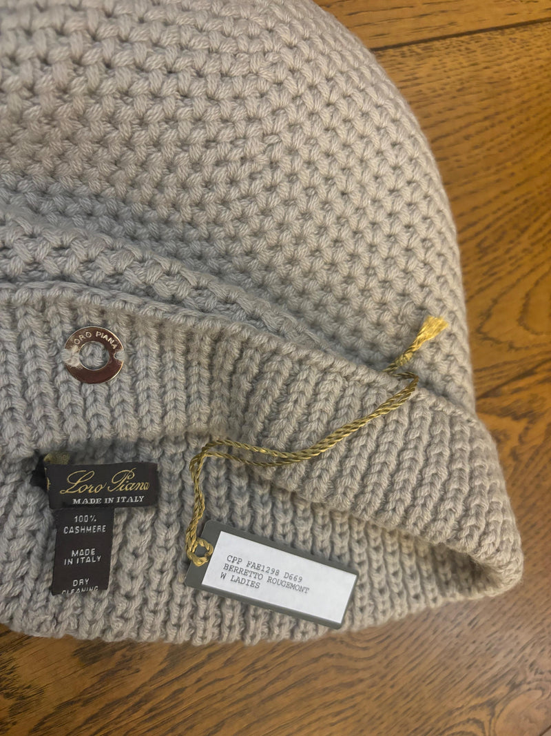 Loro Piana Cashmere Rougemont Beanie Hat