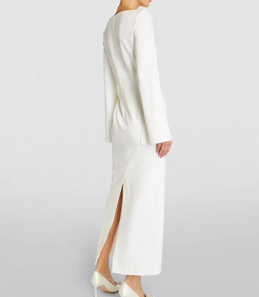 E.Stott  Twist-Detail Ora Maxi Dress