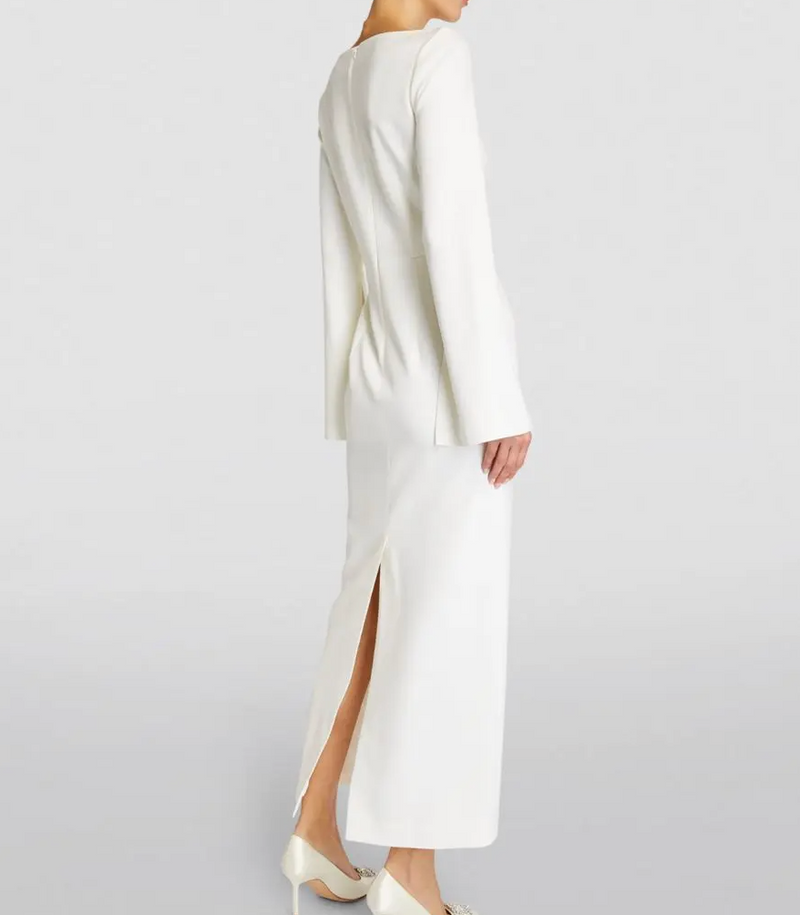 E.Stott  Twist-Detail Ora Maxi Dress