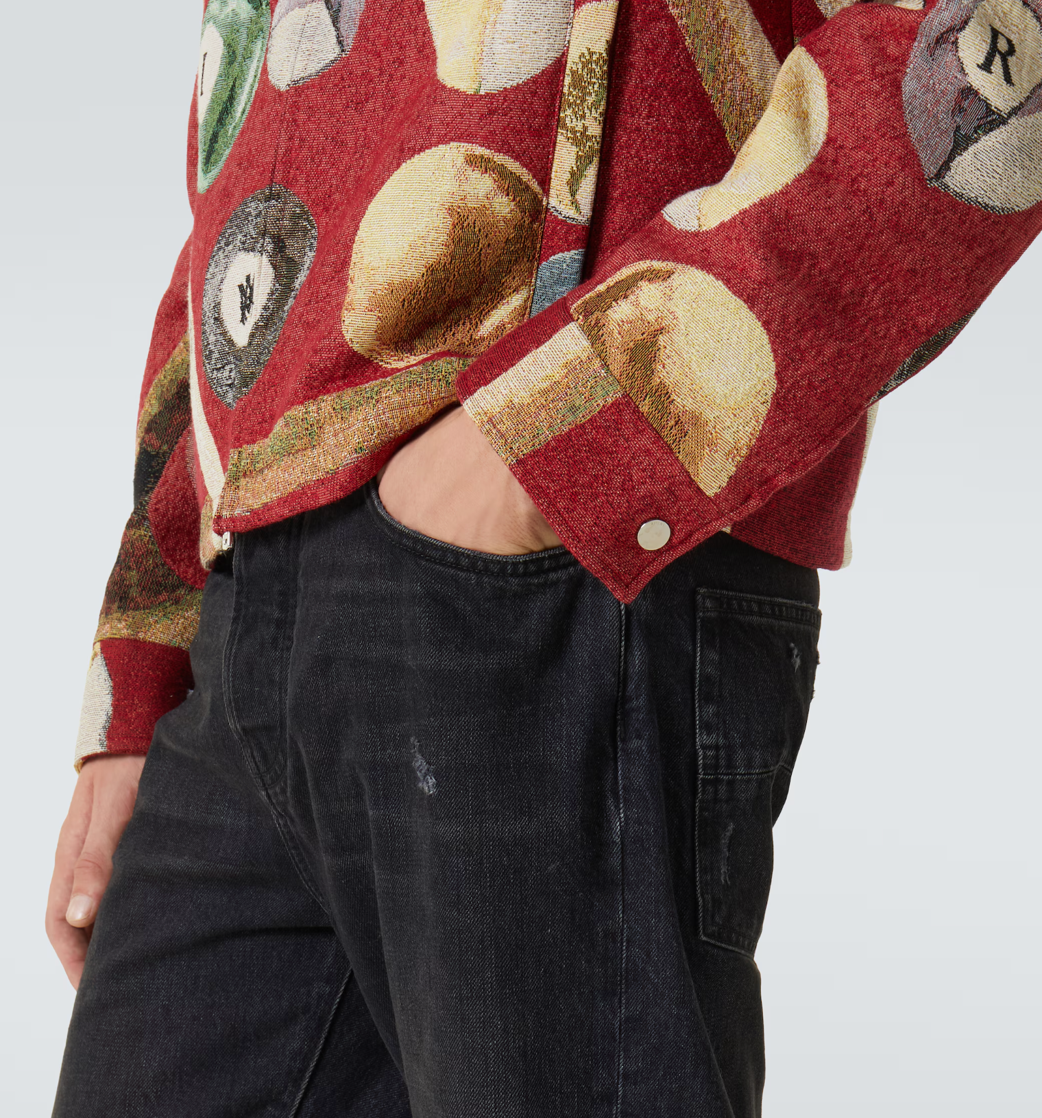 Amiri Billiards Tapestry Blouson