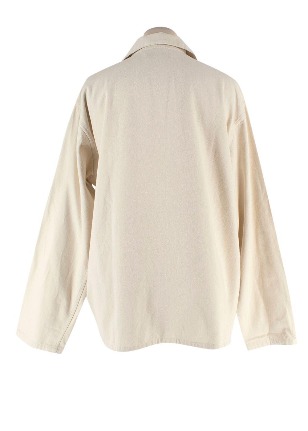 Aime Cream Over Shirt