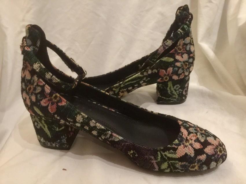 Sandro Jacquard Low Heeled Pumps