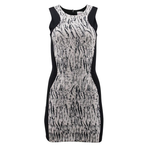 Parker Black Pattern Bodycon Dress