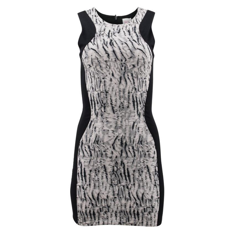 Parker Black Pattern Bodycon Dress
