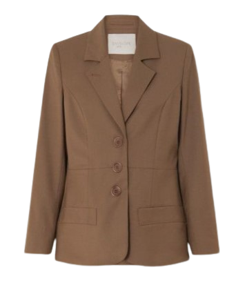 Envelope1976 Tan Eiffel Wool Blazer