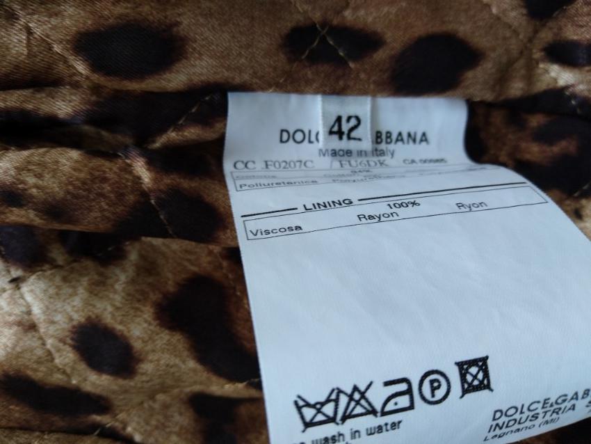 Dolce and Gabbana belted trench coat