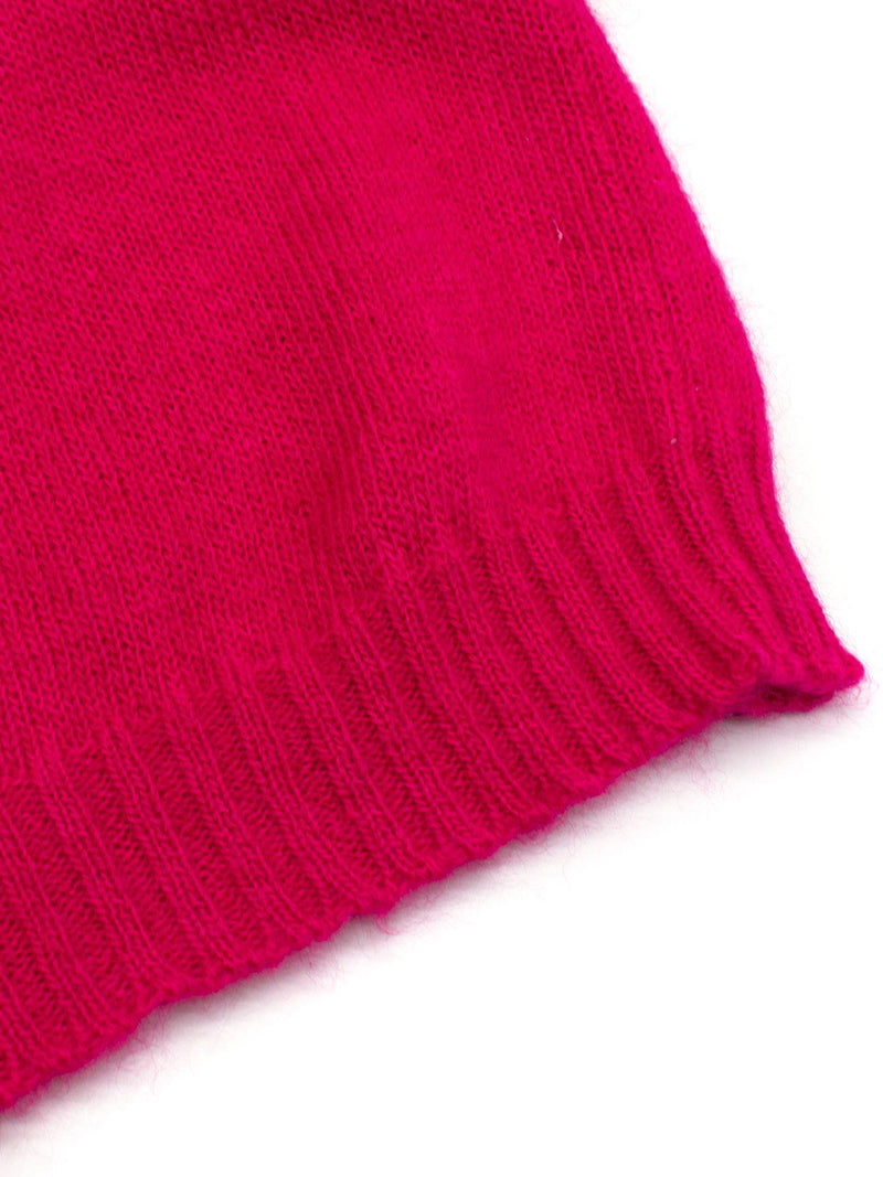 Max Mara Weekender Neon Pink Wool Sweater